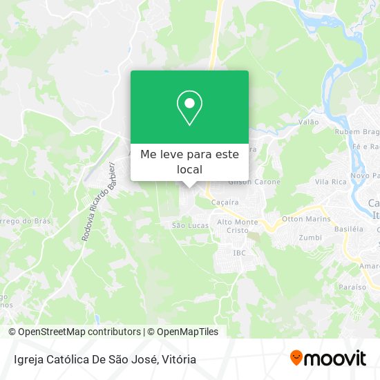 Igreja Católica De São José mapa