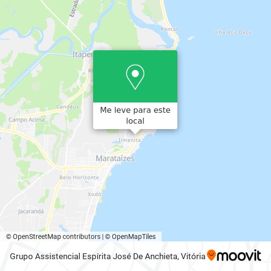 Grupo Assistencial Espírita José De Anchieta mapa