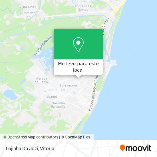 Lojinha Da Jozi mapa