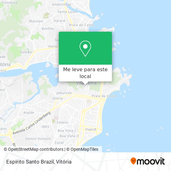 Espírito Santo Brazil mapa