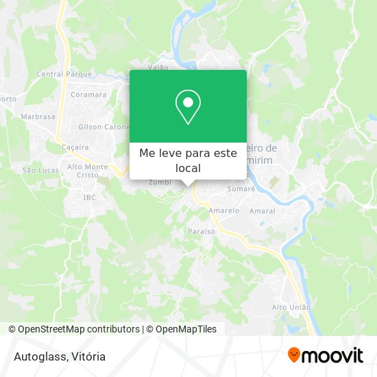 Autoglass mapa