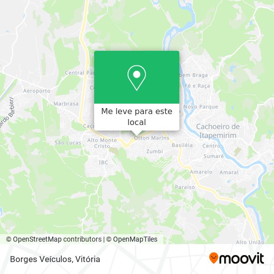 Borges Veículos mapa