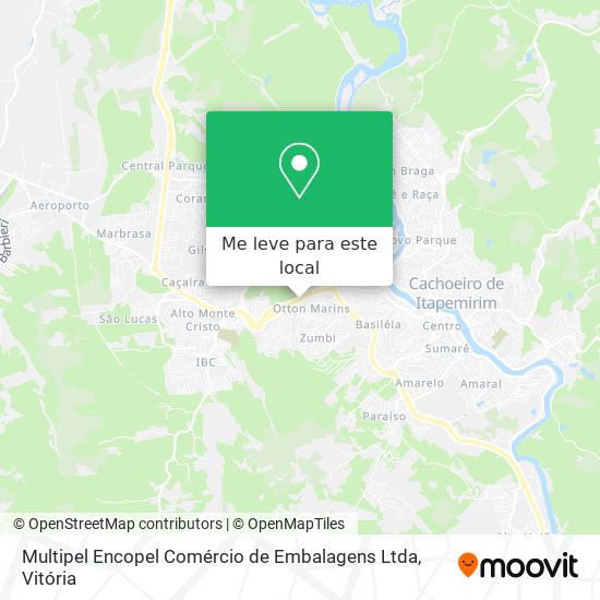 Multipel Encopel Comércio de Embalagens Ltda mapa