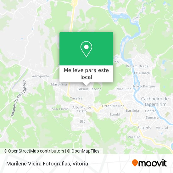 Marilene Vieira Fotografias mapa