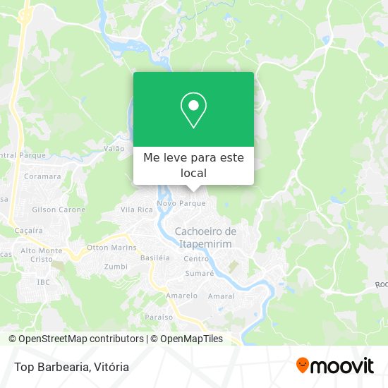 Top Barbearia mapa