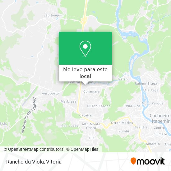 Rancho da Viola mapa