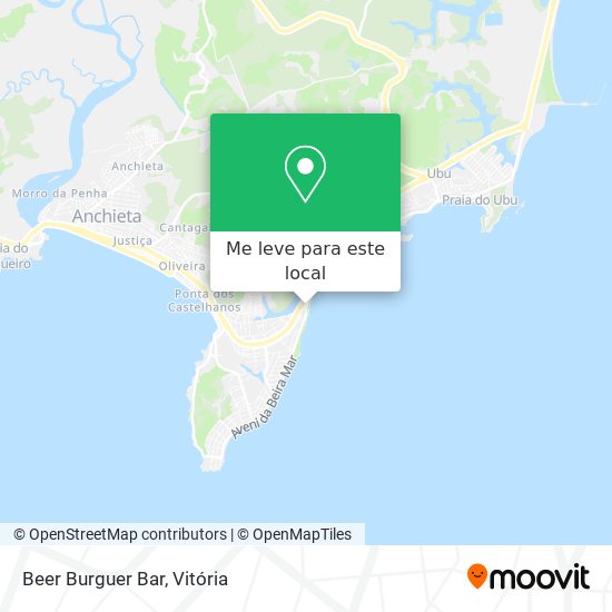 Beer Burguer Bar mapa