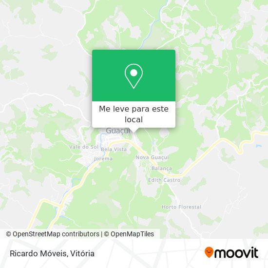 Ricardo Móveis mapa