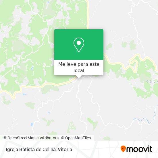 Igreja Batista de Celina mapa