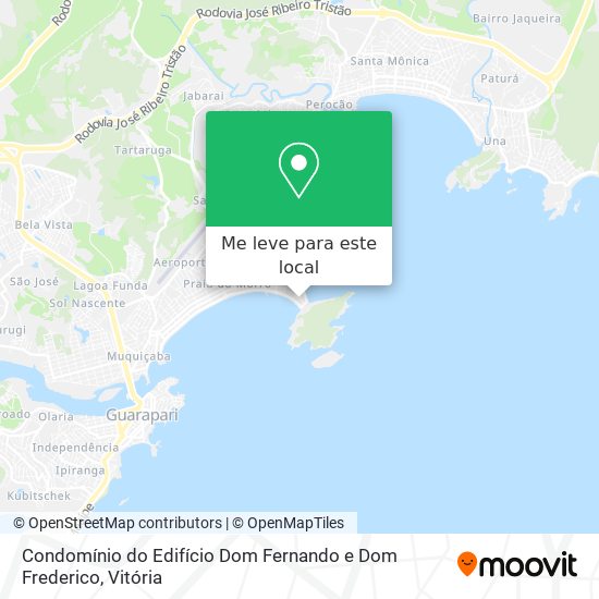 Condomínio do Edifício Dom Fernando e Dom Frederico mapa