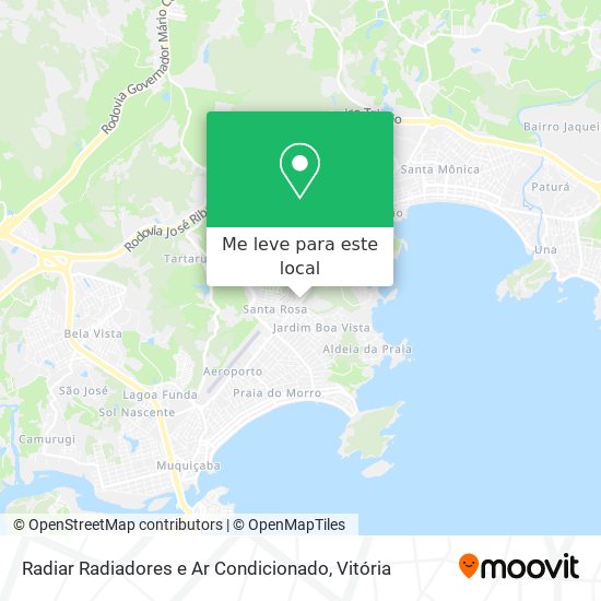 Radiar Radiadores e Ar Condicionado mapa