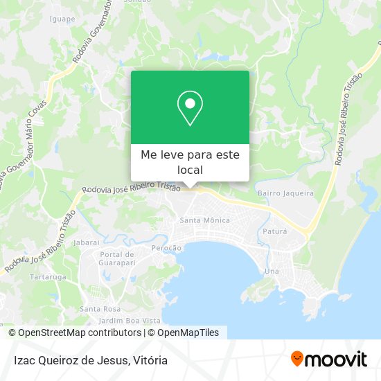 Izac Queiroz de Jesus mapa