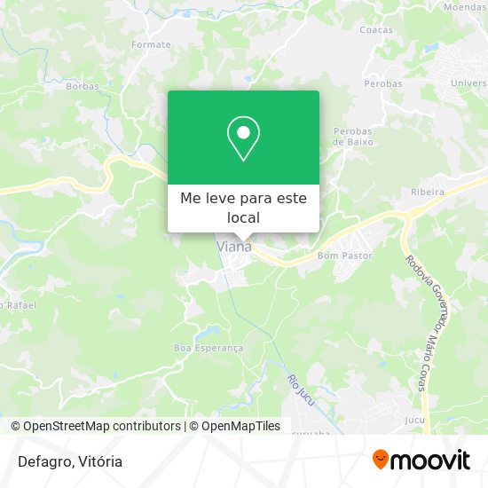 Defagro mapa