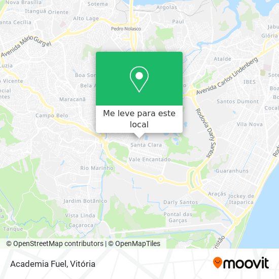 Academia Fuel mapa