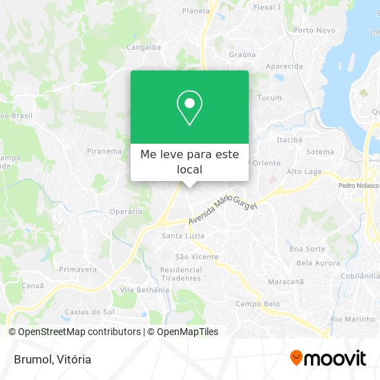 Brumol mapa