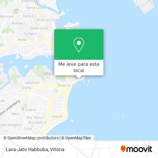 Lava-Jato Habbuba mapa