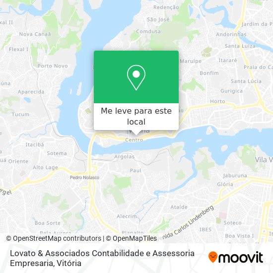 Lovato & Associados Contabilidade e Assessoria Empresaria mapa