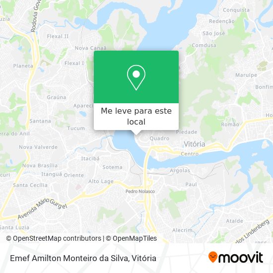 Emef Amilton Monteiro da Silva mapa