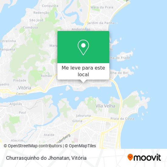 Churrasquinho do Jhonatan mapa