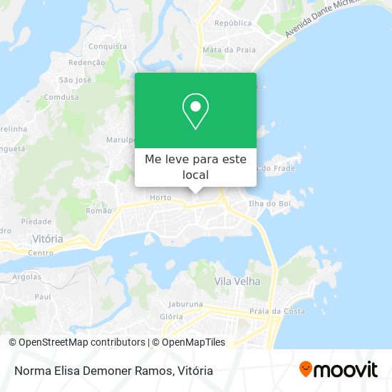 Norma Elisa Demoner Ramos mapa