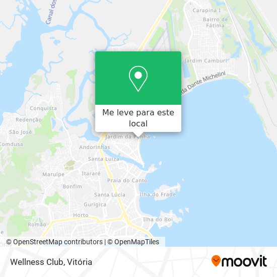 Wellness Club mapa