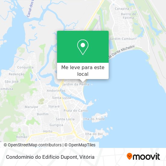 Condomínio do Edifício Dupont mapa