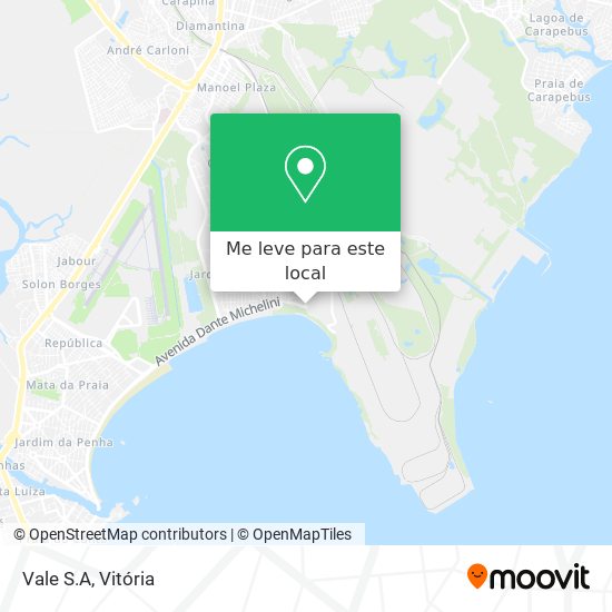 Vale S.A mapa
