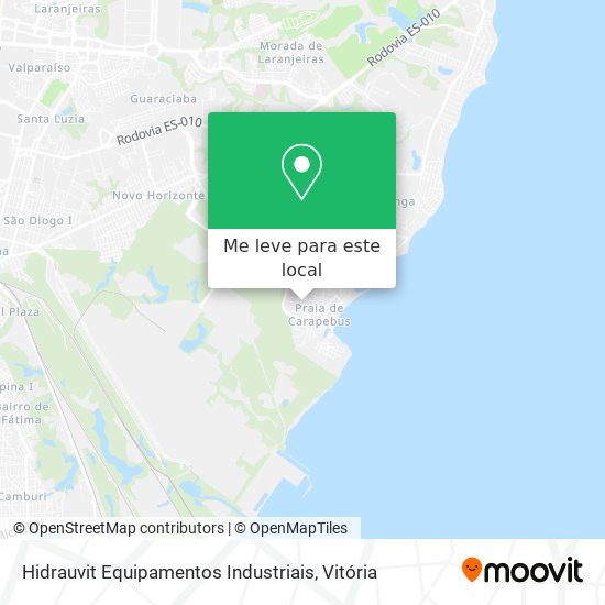 Hidrauvit Equipamentos Industriais mapa