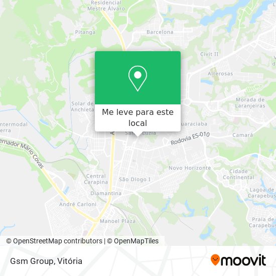 Gsm Group mapa