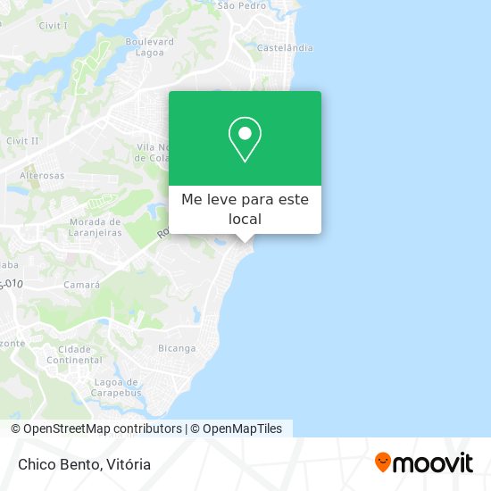 Chico Bento mapa