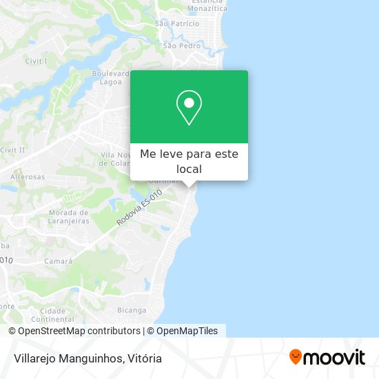 Villarejo Manguinhos mapa