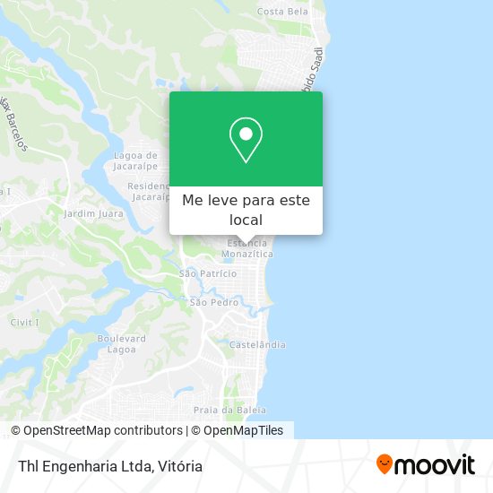 Thl Engenharia Ltda mapa
