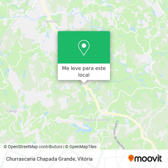 Churrascaria Chapada Grande mapa