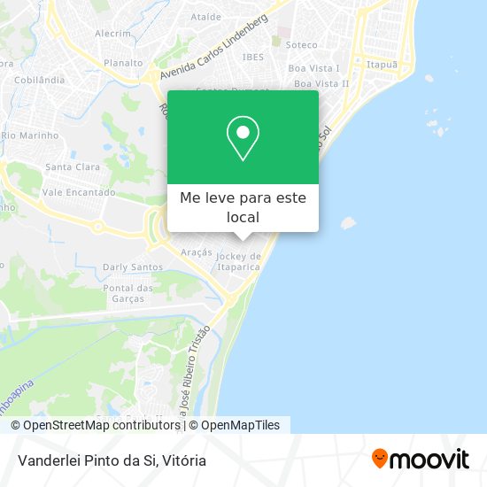Vanderlei Pinto da Si mapa