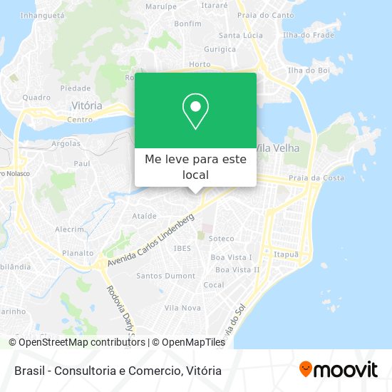 Brasil - Consultoria e Comercio mapa