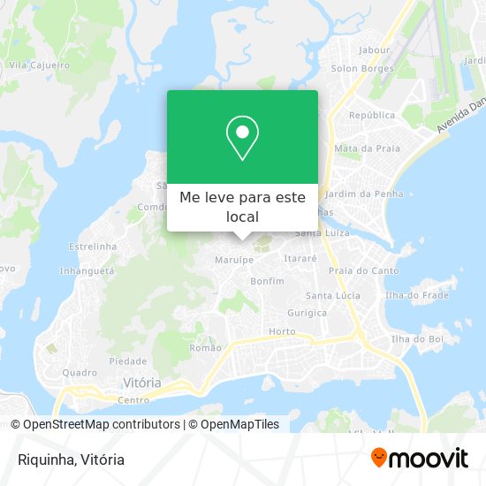 Riquinha mapa