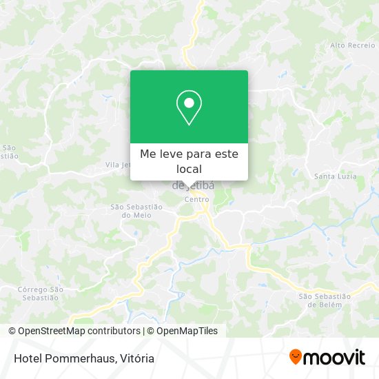 Hotel Pommerhaus mapa