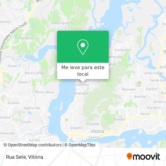 Rua Sete mapa