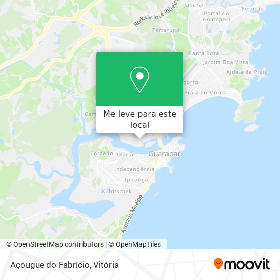 Açougue do Fabrício mapa