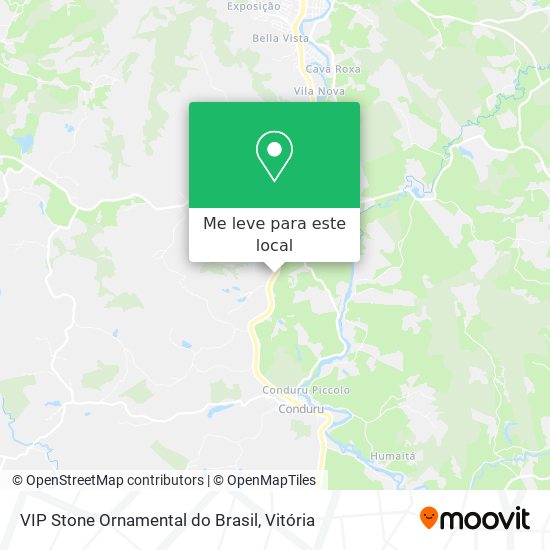VIP Stone Ornamental do Brasil mapa