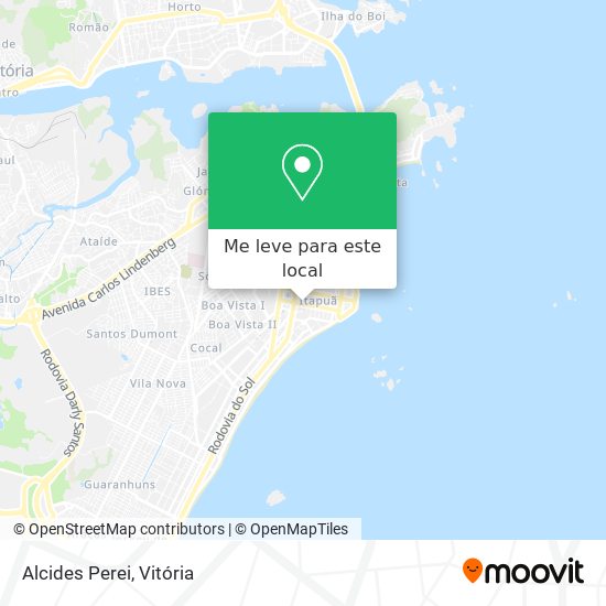 Alcides Perei mapa
