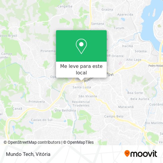 Mundo Tech mapa