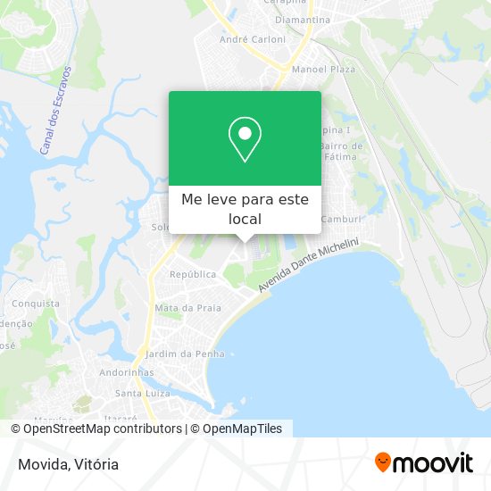 Movida mapa