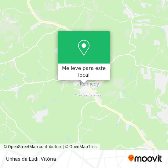 Unhas da Ludi mapa