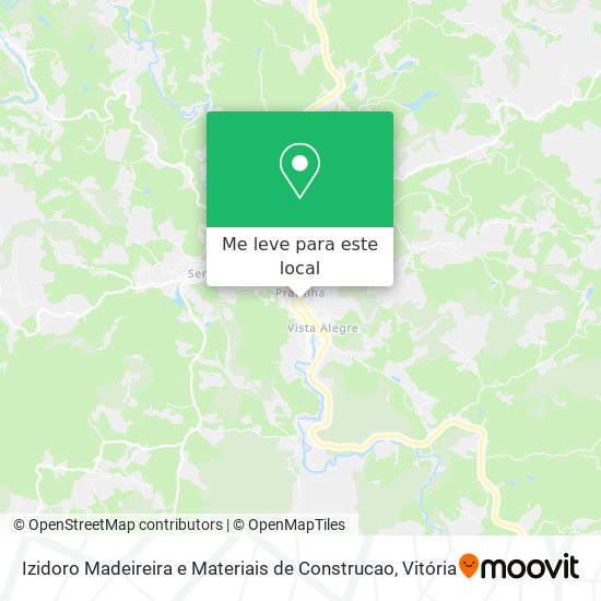 Izidoro Madeireira e Materiais de Construcao mapa