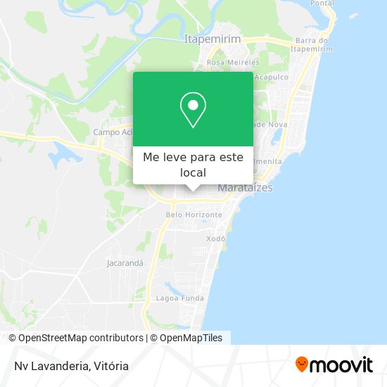 Nv Lavanderia mapa