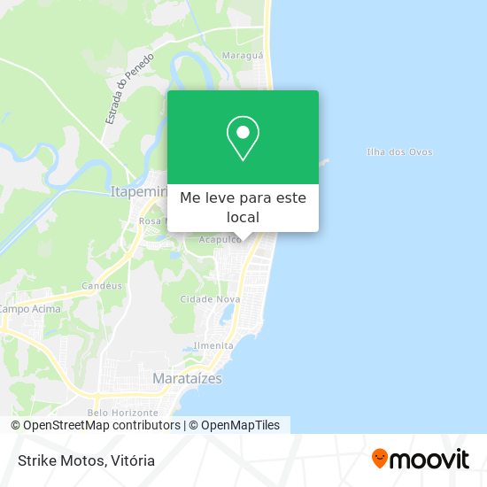 Strike Motos mapa