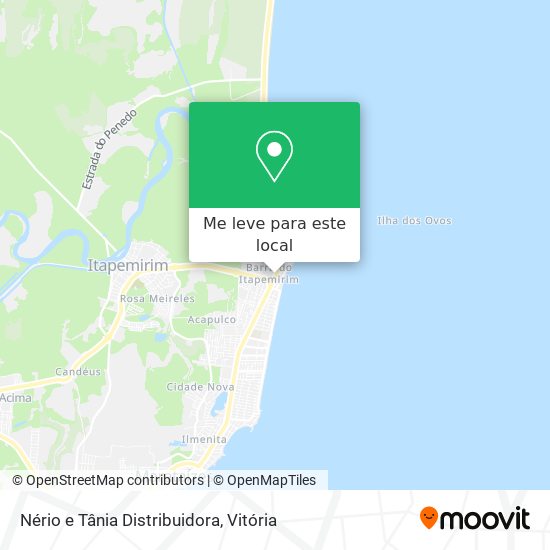 Nério e Tânia Distribuidora mapa