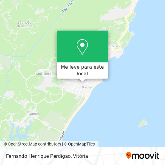 Fernando Henrique Perdigao mapa