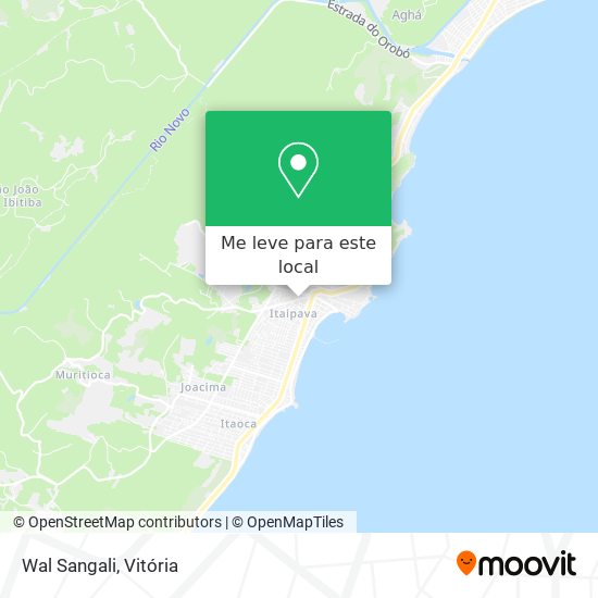 Wal Sangali mapa